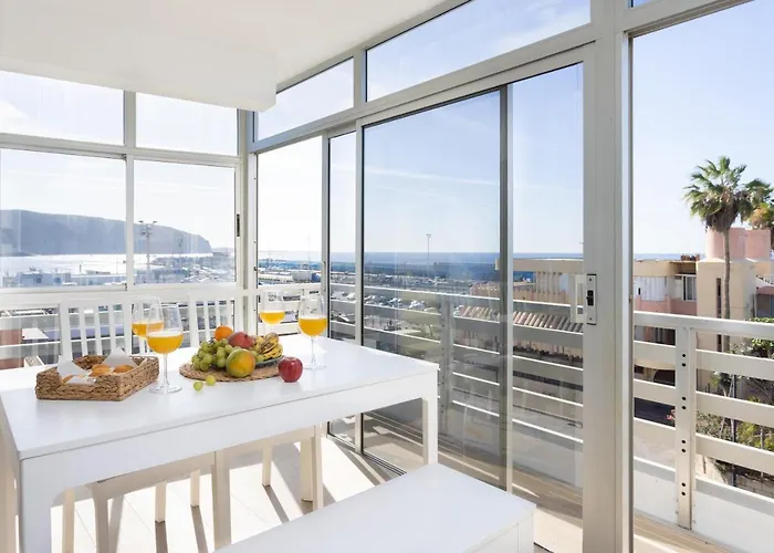 公寓 Home2book Beachfront Design&views Cristianos *